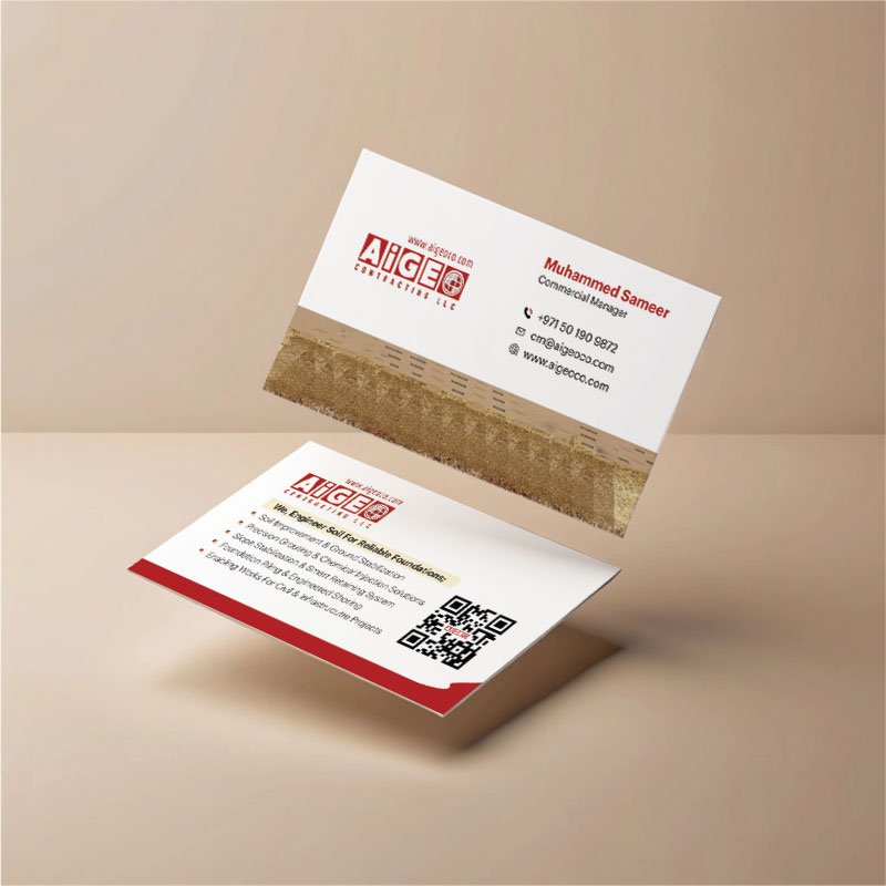 matt lamination 400gsm business card
