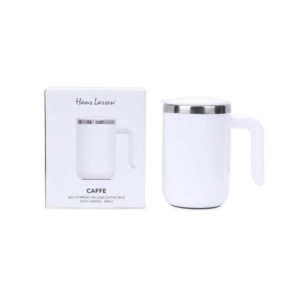 White auto stirring coffee mug for coffee and milk Dubai