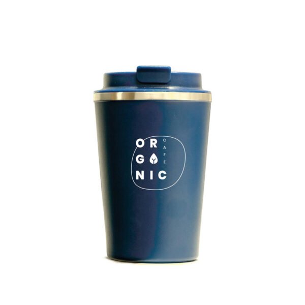 blue stainless steel thermal mug insulated travel mug UAE