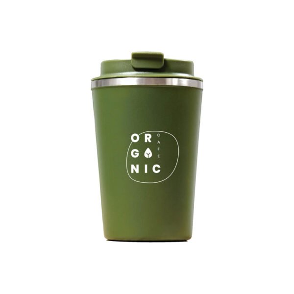 green stainless steel thermal mug insulated travel mug UAE