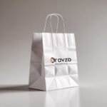 custom kraft shopping bag printing UAE