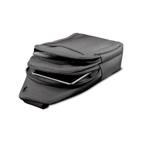 Compact shoulder side bag angle view with modern design UAE